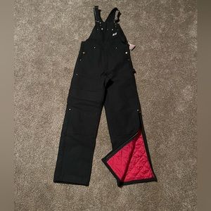 New with tags 32x34 black Carhartt bibs